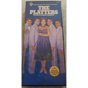 The Platters, Original Golden Treasury, 3 8-Track Box Set Small Tear On Box